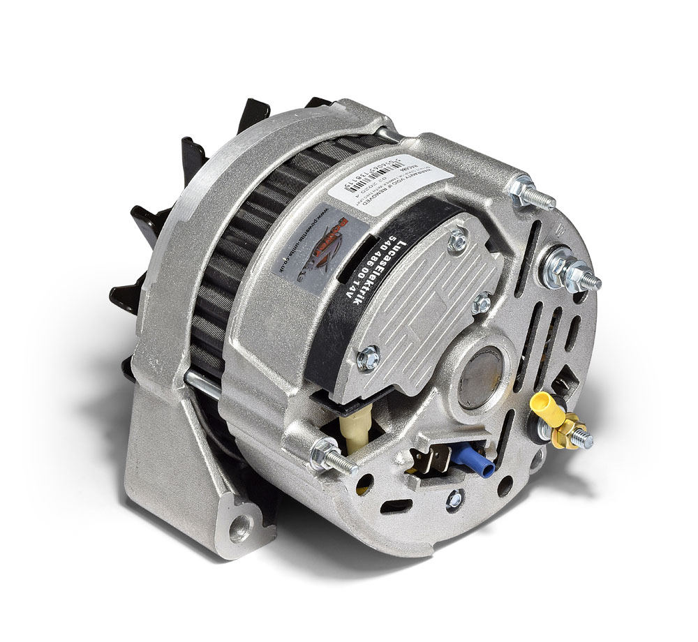 11 AC Lucas Alternator upgrade - right hand mount